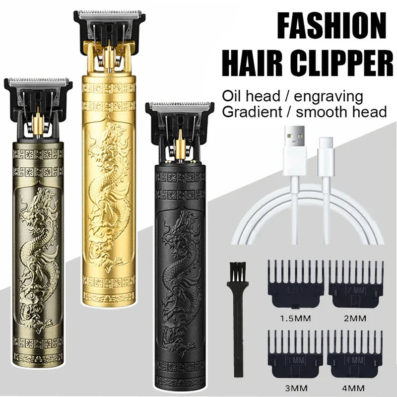 Cordless Mens Hair Trimmer Hair Clippers For Men Professional Beard Trimmer Kits Electric Shavers Hair Cutting Machine Barber